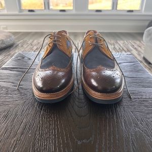 Jose Real Brown/Blue Shoes EU Size 42